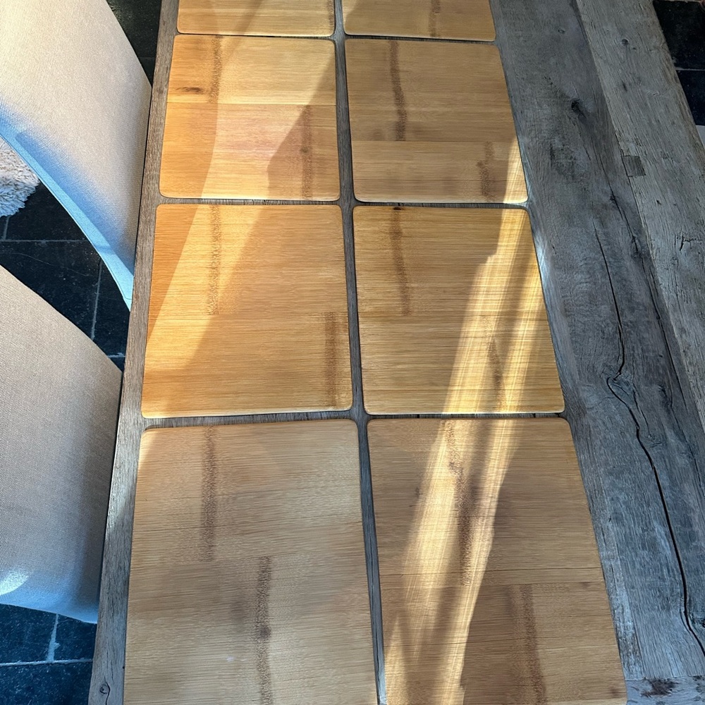 Bamboo placemats - set of 8